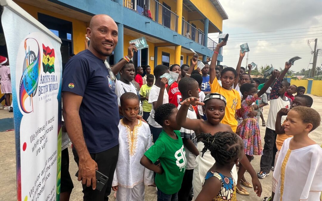 AFABW Ghana Spreads Drug-Free Awareness During the Holiday Season
