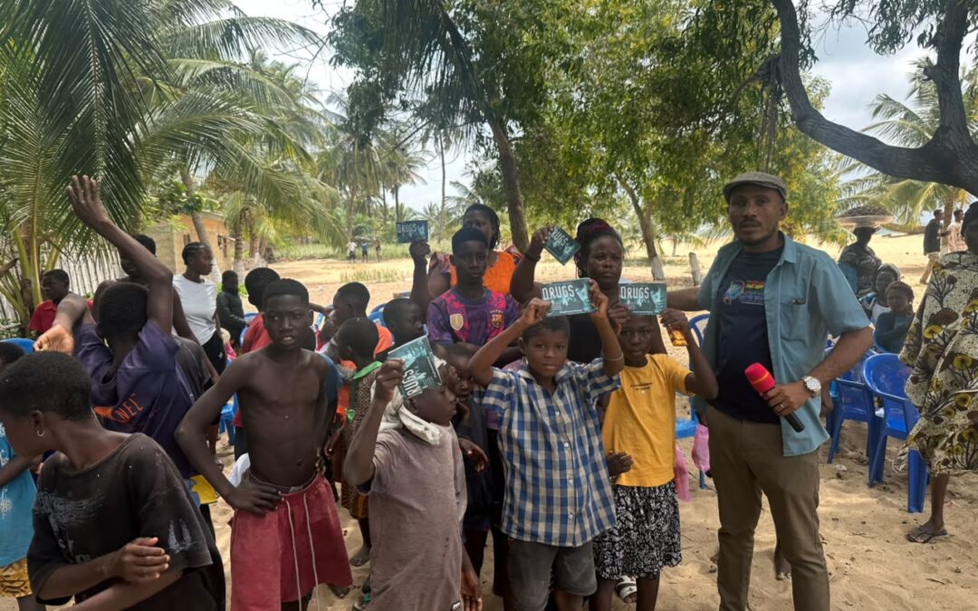 AFABW Ghana Reaches Five Communities with Drug Prevention Education
